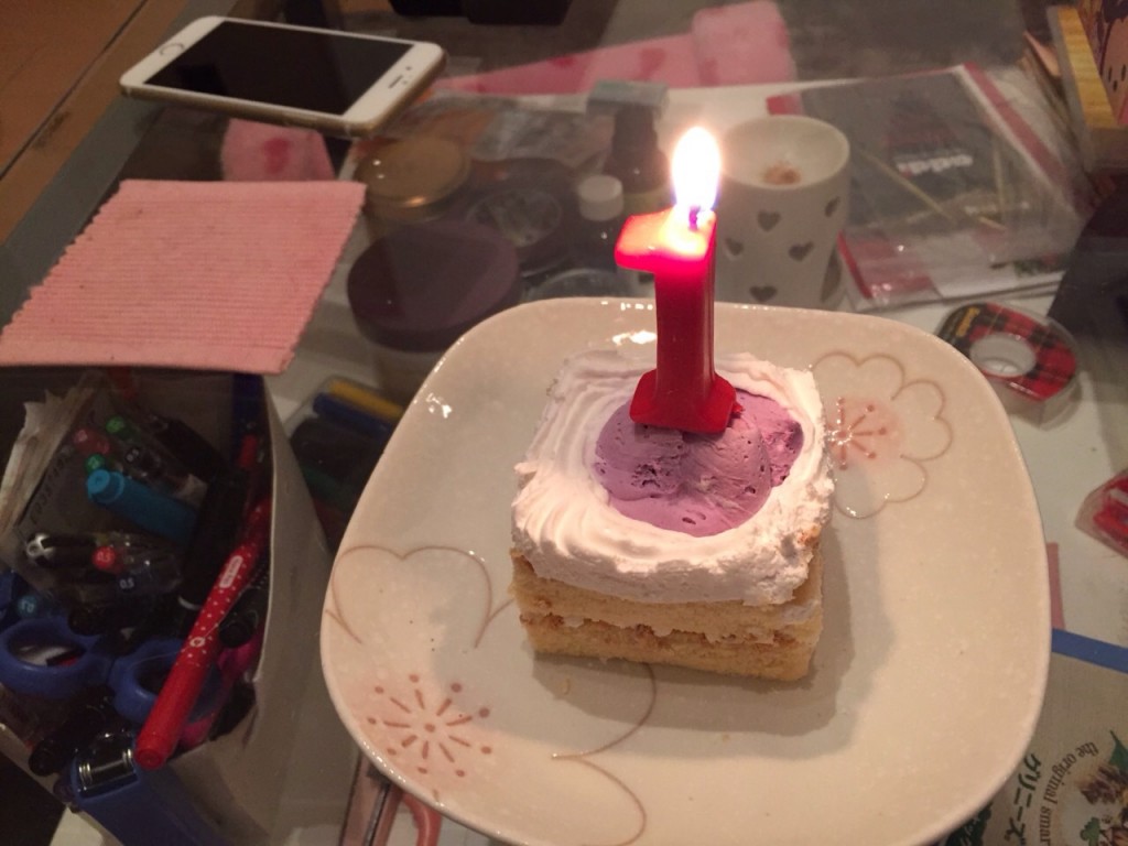 誕生日ケーキ